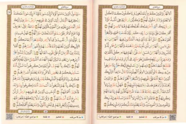 ⁦ربع يس - رواية ورش قياس 23/16 مصحف أحكام التجويد⁩ - الصورة ⁦3⁩